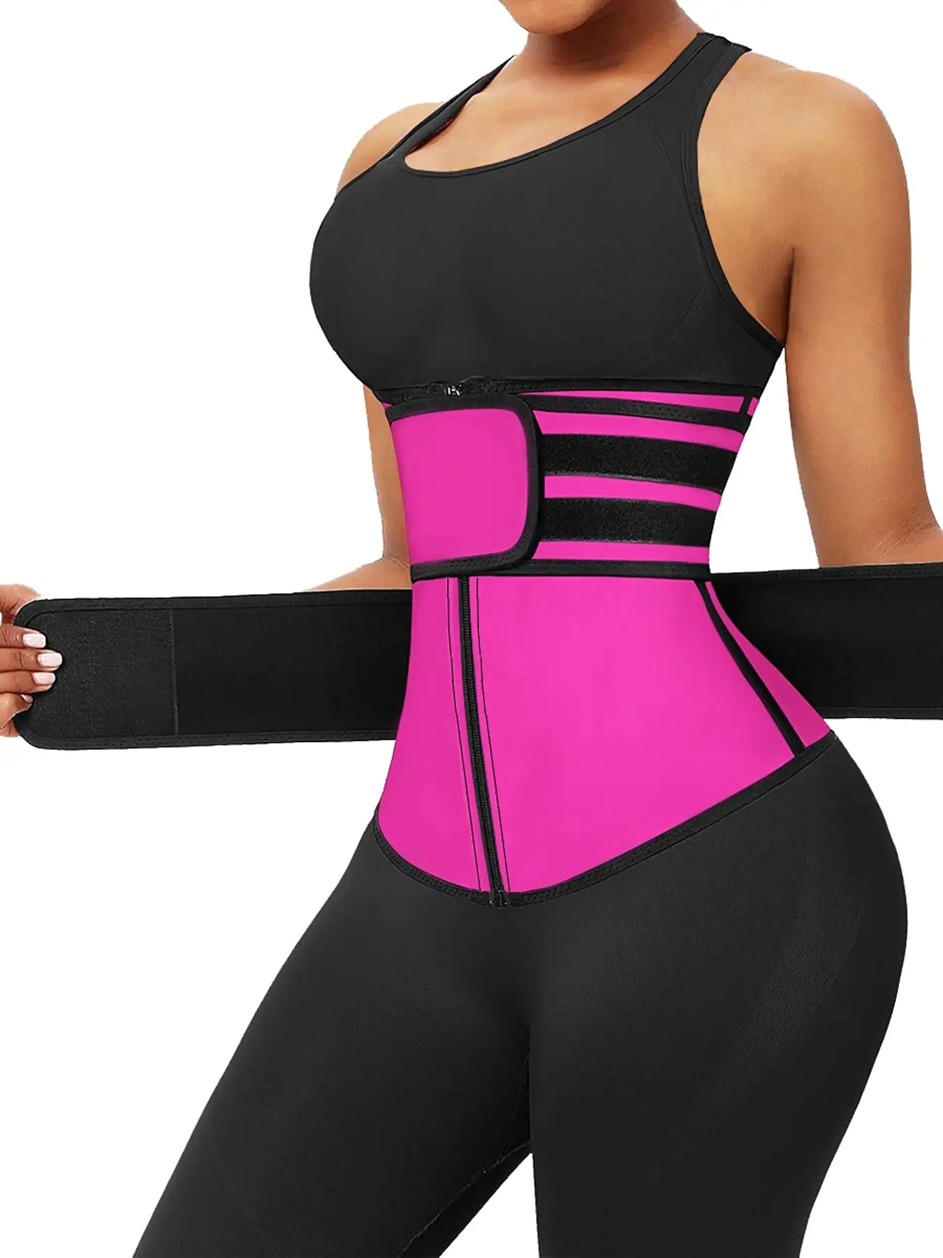 Sweat Waist Trainer Belt Neoprene - Neopren Taille Trainer Workout Trimmer Belt