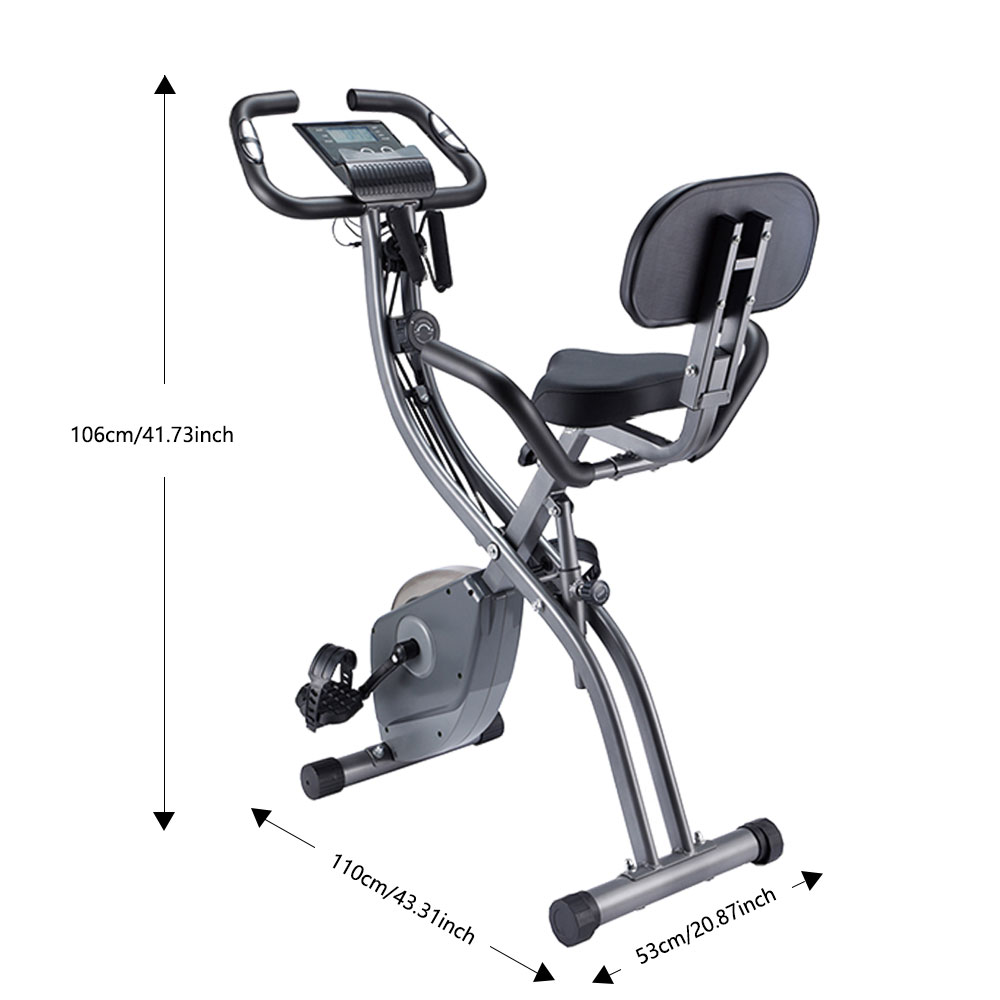 Hoge kwaliteit opvouwbare fitn - Exercise Bike Magnetic Resistance recensie en prijs