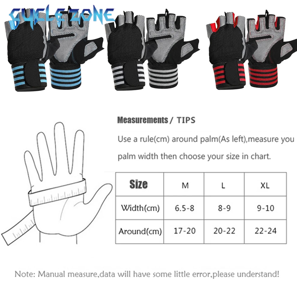 1 paar halve vinger fitnesshan - Wrist Wraps Weightlifting Support recensie en prijs